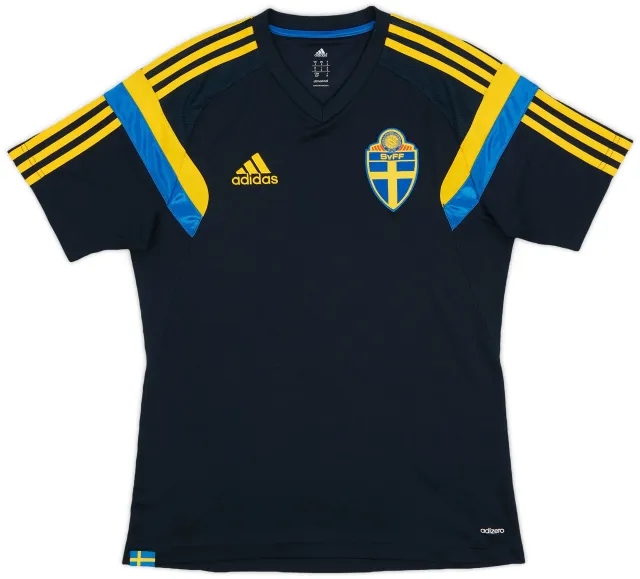 2014-15 Sweden adidas Training Shirt - 8/10 - (S)