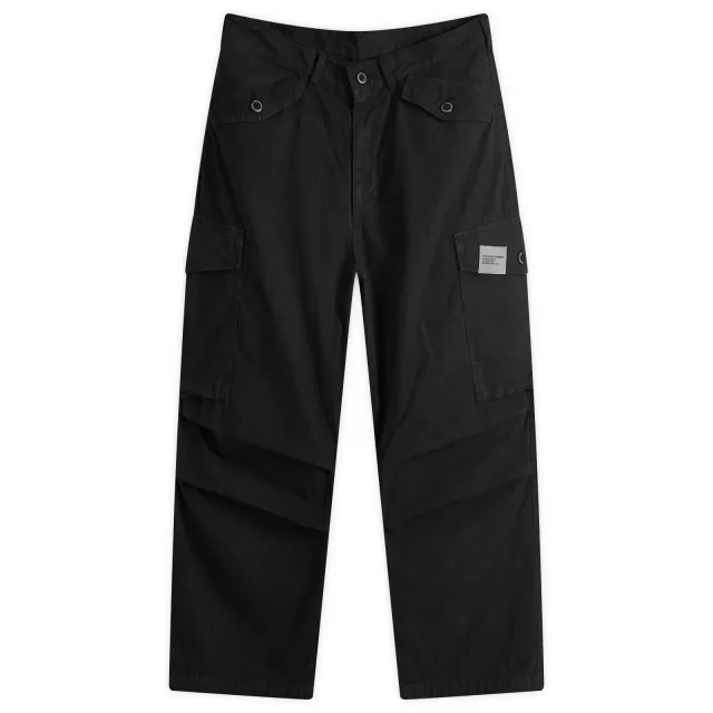 Neighborhood Men's Wide Cargo Pants Black