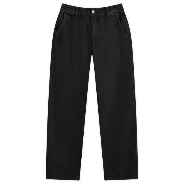 Foret Men's Clay Denim Pants Washed Black