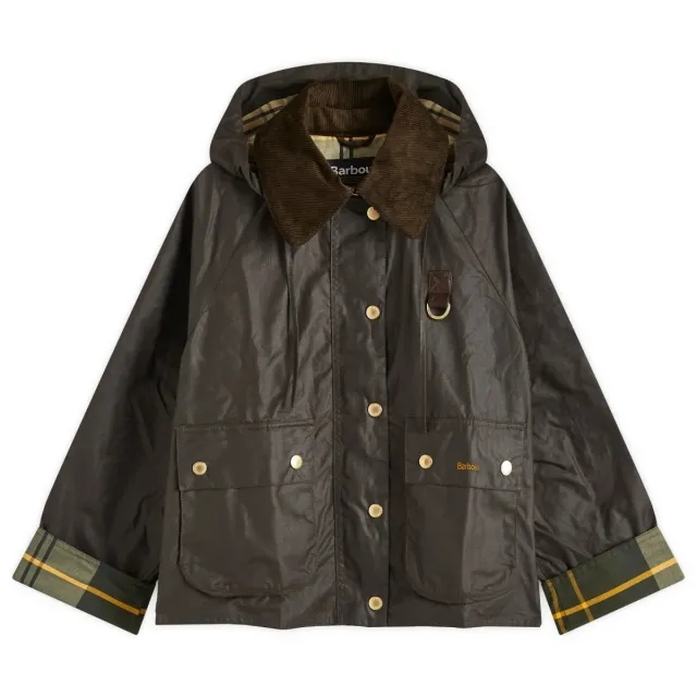 Barbour Women's Reighton Wax Jacket Olive/Ancient