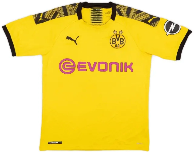 Puma 2019-20 Borussia Dortmund Home Shirt - 7/10 - (S)