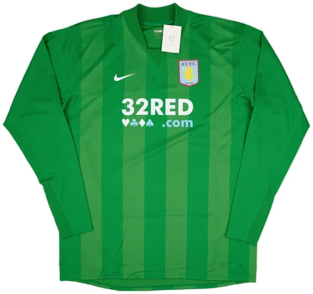 Nike 2007-08 Aston Villa Player Issue GK Shirt (XXL)