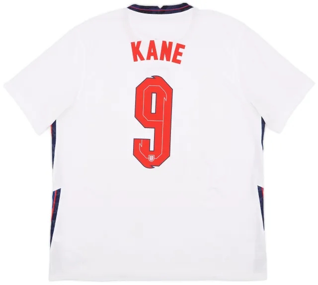 Nike 2020-22 England Home Shirt Kane #9 - 5/10 - (XL)