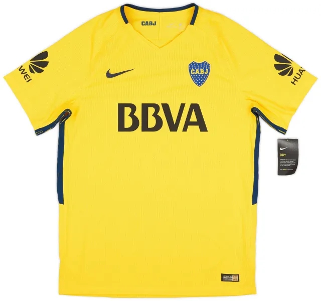 Nike 2017-18 Boca Juniors Authentic Away Shirt (L)