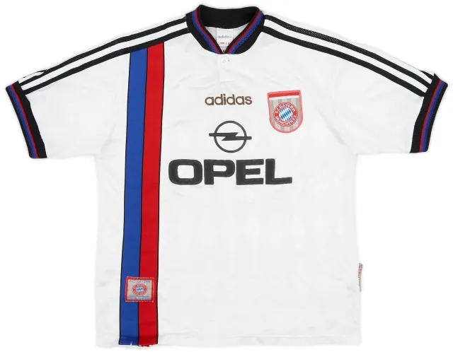 adidas 1996-98 Bayern Munich Away Shirt - 5/10 - (Y)