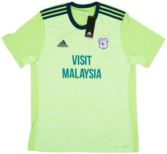 adidas 2017-18 Cardiff City Away Shirt (L)