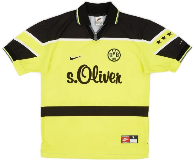 Nike 1997-98 Borussia Dortmund Home Shirt - 7/10 - (S)