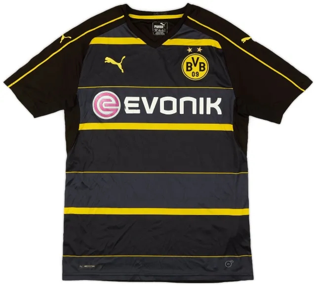 Puma 2016-17 Borussia Dortmund Away Shirt - 5/10 - (M)