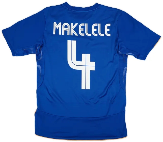 Umbro 2005-06 Chelsea Centenary Home Shirt Makelele #4 - 6/10 - (S)