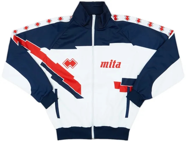 1989-90 Genoa Errea Track Jacket - 9/10 - (M)