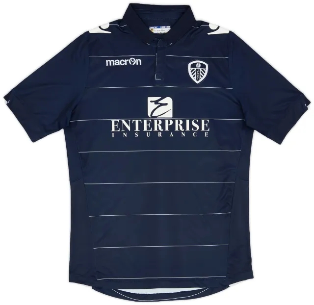 Macron 2014-15 Leeds United Away Shirt - 8/10 - (L)