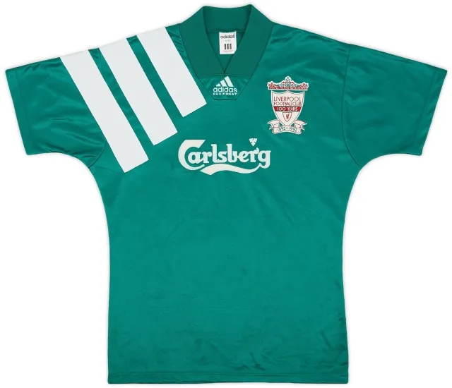 adidas 1992-93 Liverpool Centenary Away Shirt - 7/10 - (S)
