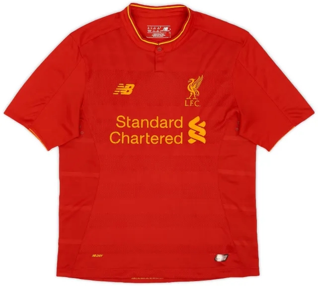 NewBalance 2016-17 Liverpool Home Shirt - 5/10 - (S)