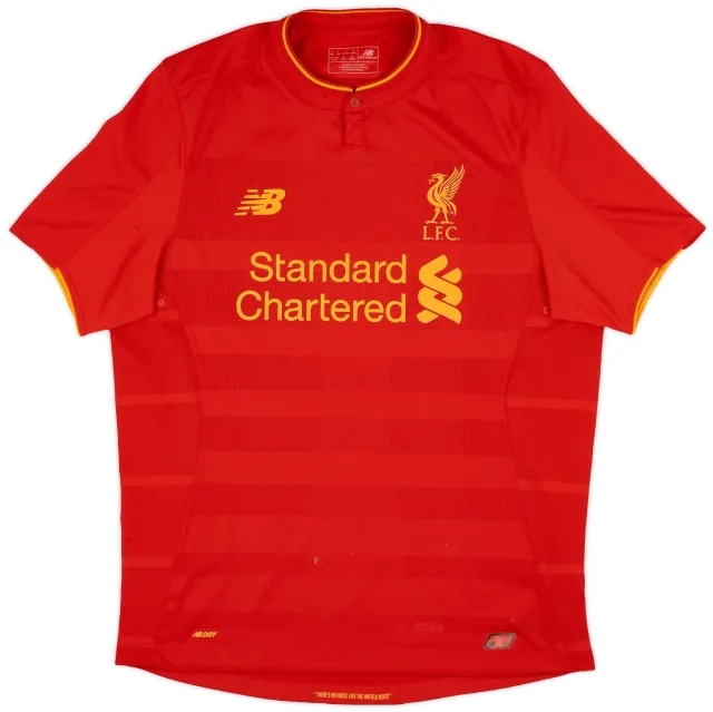 NewBalance 2016-17 Liverpool Home Shirt - 5/10 - (L)