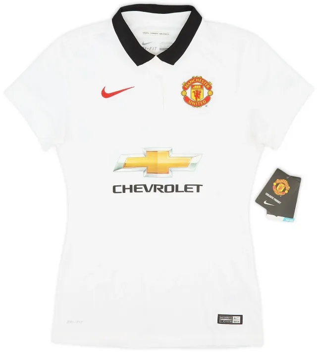 Nike 2014-15 Manchester United Away Shirt (Women's XS)