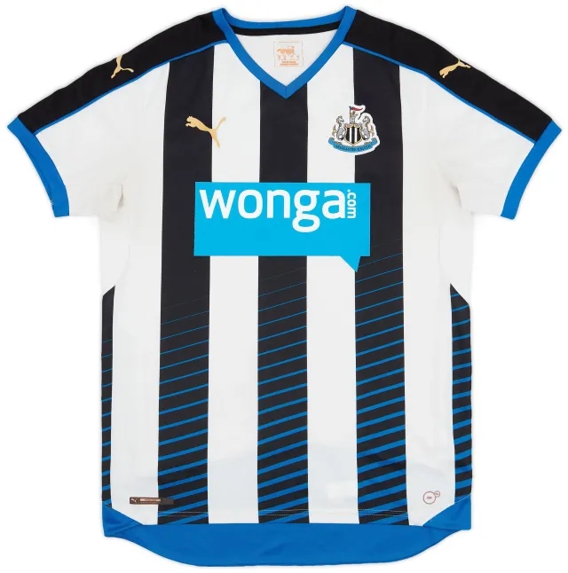 Puma 2015-16 Newcastle Home Shirt - 6/10 - (M)