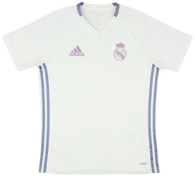 2016-17 Real Madrid adidas Training Shirt - 6/10 - (S)