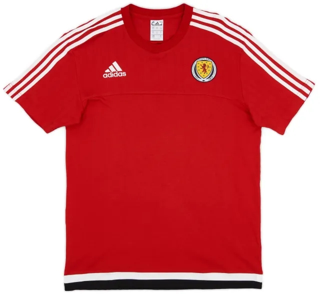 2015-16 Scotland adidas Cotton Tee - 8/10 - (M)