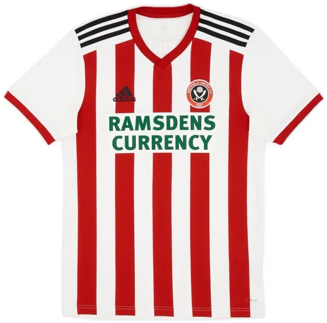 adidas 2018-19 Sheffield United Home Shirt - 8/10 - (S)
