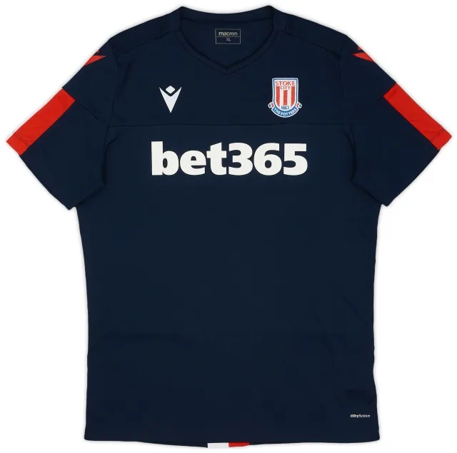 2019-20 Stoke City Macron Training Shirt - 8/10 - (XL)