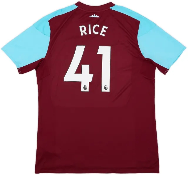 Umbro 2017-18 West Ham Home Shirt Rice #41 - 7/10 - (XXL)