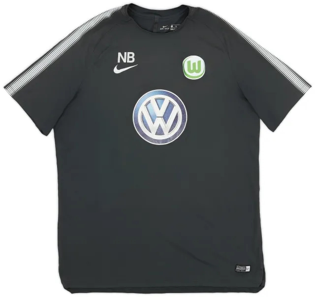 2017-18 Wolfsburg Nike 'Staff Issue' Training Shirt NB - 6/10 - (XXL)