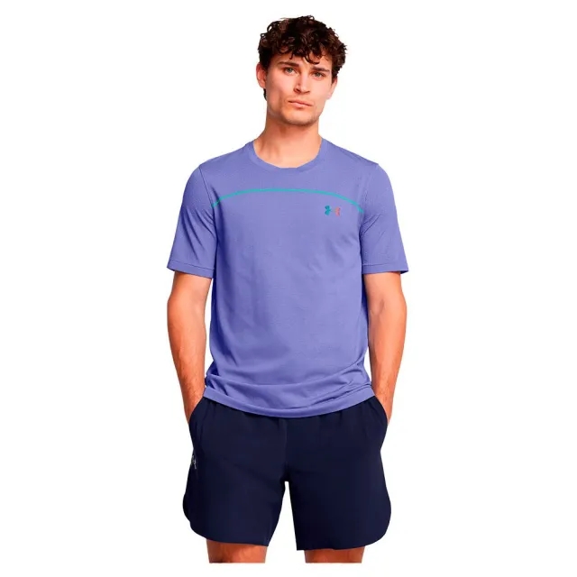 Under Armour Rush Wordmark Seamless Short Sleeve T-shirt