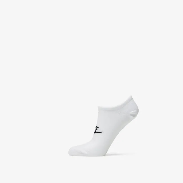 Nike Sportswear Everyday Essential No Show Socks 3-Pack White/ Black M