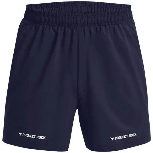 Shorts Under Armour Pjt Rock 5In Woven Short Blue Xxl