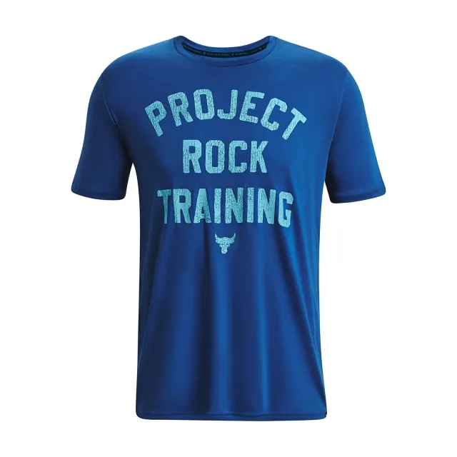 T-Shirt Under Armour Pjt Rock Training Ss Blue L