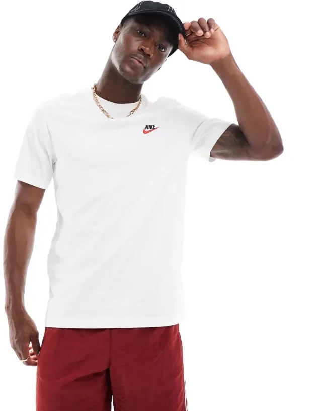 Nike Sportswear Club T-Shirt Men - White
