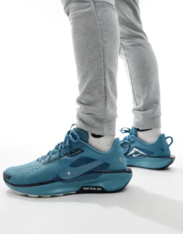 Nike Running Reactx Pegasus Trail 5 Trainers In Blue