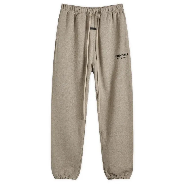 Asics Fear of God ESSENTIALS Men's Core Logo Fleece Essential Sweat Pant Heather Grey