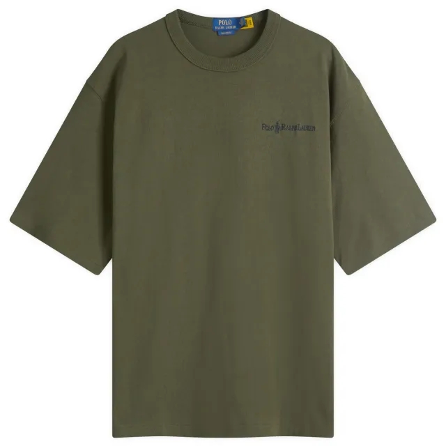 Polo Ralph Lauren Men's Relaxed Fit Embroidered Logo T-Shirt Armadillo