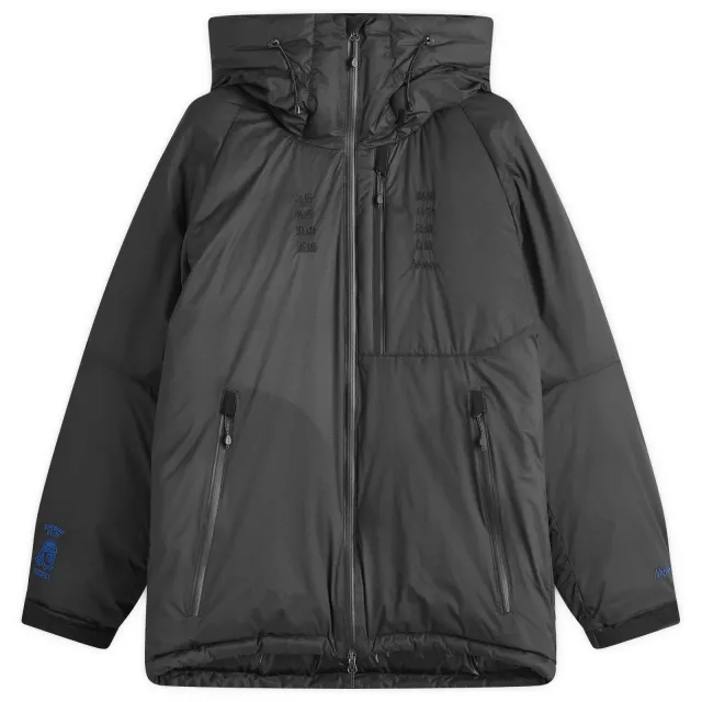 Nanga Men's x Tacoma Fuji Records Down Jacket Black