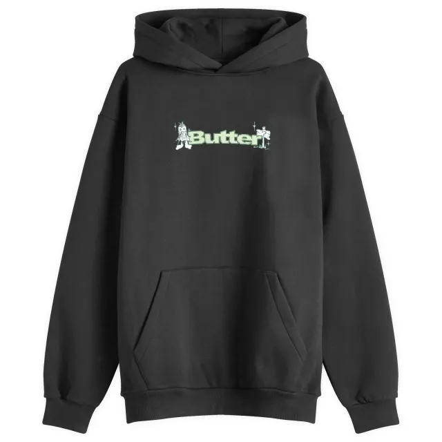 Butter Goods Men's Quest Logo Hoodie Black