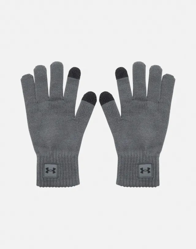 Under Armour Adults Halftime Gloves in Grey