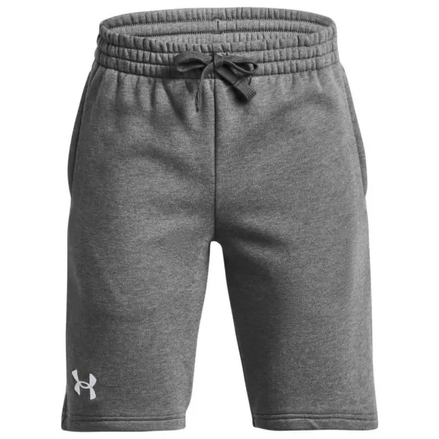 Under Armour Kids' Rival Fleece Shorts, Castlerock