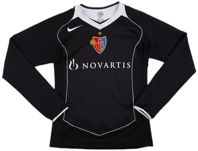 Nike 2004-05 FC Basel Away L/S Shirt - 9/10 - (XS)