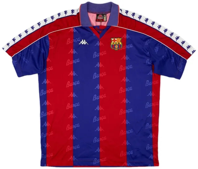 Kappa 1992-95 Barcelona Home Shirt - 6/10 - (XL)