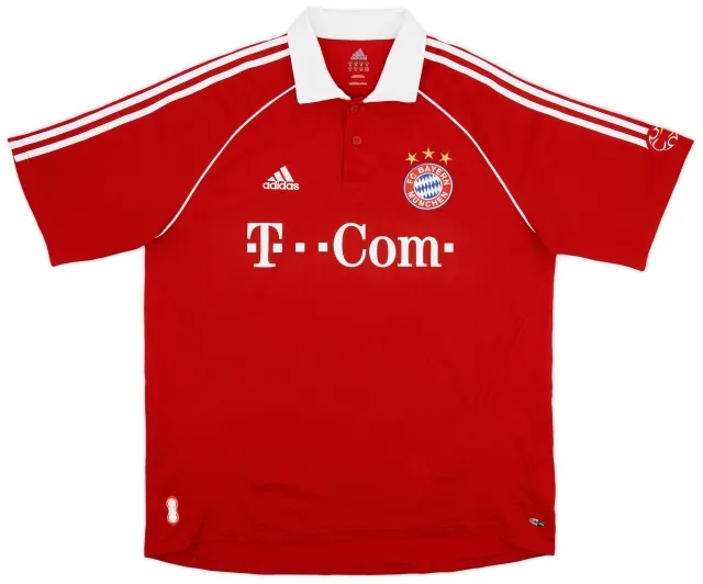 adidas 2006-07 Bayern Munich Home Shirt - 9/10 - (XL)