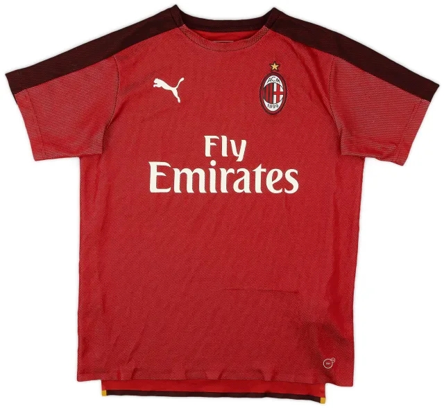 2017-18 AC Milan Puma Training Shirt - 7/10 - (XL.Boys)