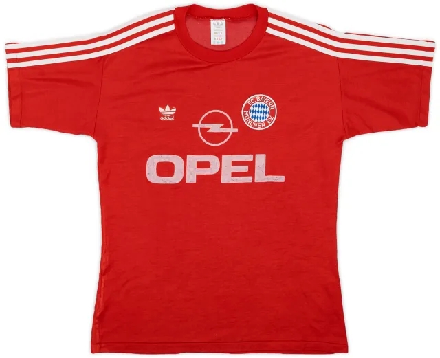 adidas 1989-91 Bayern Munich Home Shirt - 7/10 - (M)