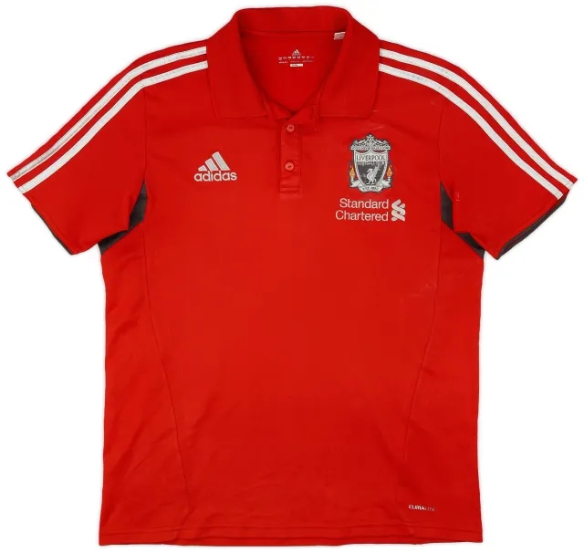 2011-12 Liverpool adidas Polo Shirt - 6/10 - (L)