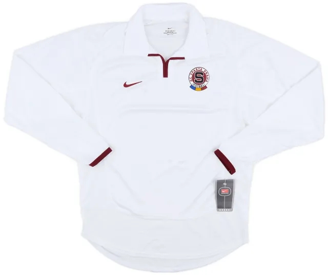 Nike 2001-02 Sparta Prague Player Issue Away L/S Shirt (S)