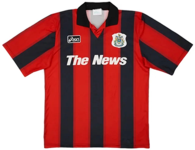 Asics 1995-97 Portsmouth Away Shirt - 9/10 - (XL)