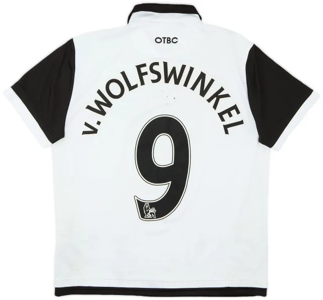 Errea 2013-14 Norwich Away Shirt v. Wolfswinkel #9 - 5/10 - (S)