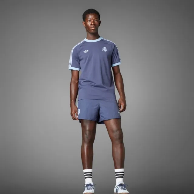 Argentina adidas Originals 50th Anniversary 3 Stripes T Shirt - Navy