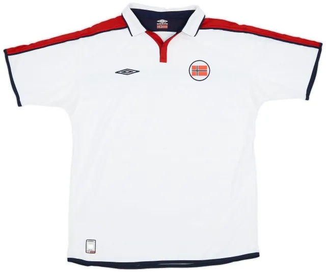 Umbro 2002-04 Norway Away Shirt - 6/10 - (XL)