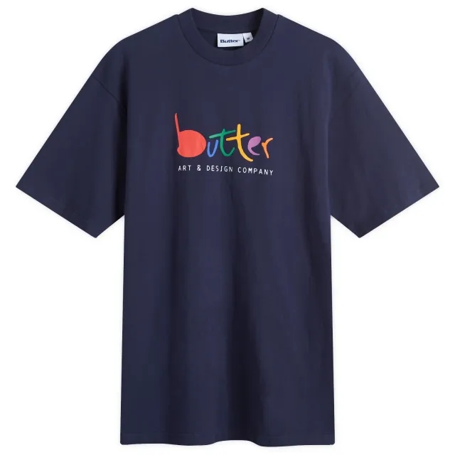 Butter Goods Men's Art T-Shirt Navy